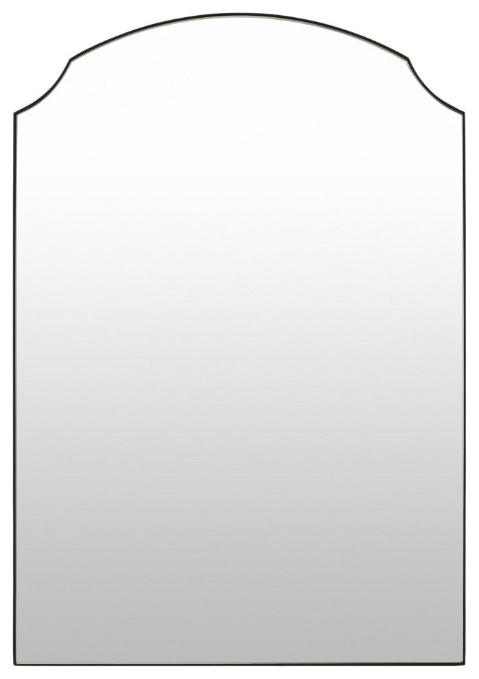 Galey Alix x Livabliss Landon GALA-1001 Accent Mirror, Black, 35"H x 24"W x 1"D