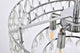 Murphy 18" Flush Mount, Chrome