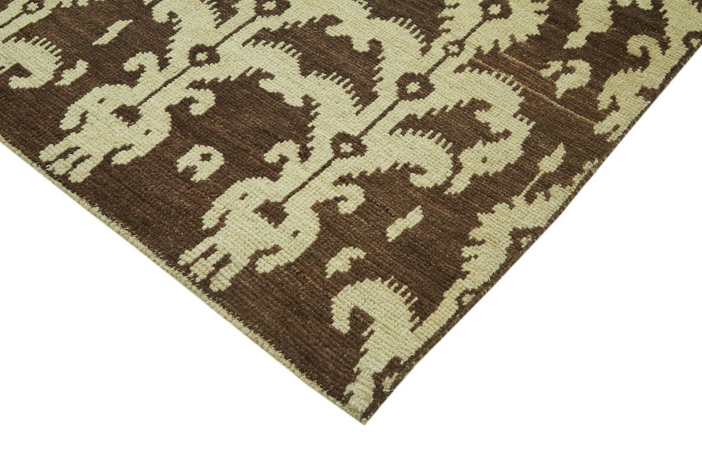 Rug N Carpet - Handmade Decorative 9' 4'' x 11' 8'' Moroccan Area Rug