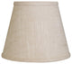 8" Light Wheat Hardback Empire Linen Lampshade
