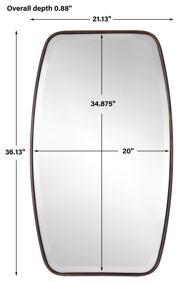 Canillo Bronze Mirror