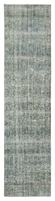Rug N Carpet - Handwoven Anatolian 2' 7" x 10' 8" Antique Kitchen Runner Rug