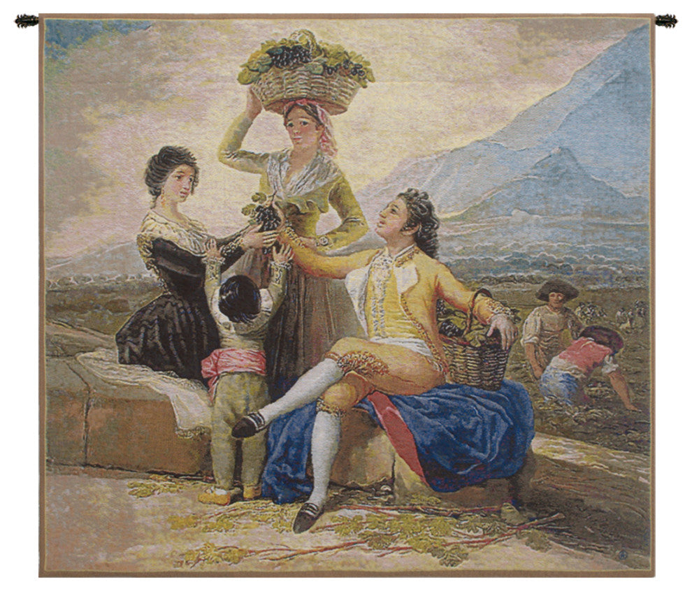 Vendimia Small Belgian Wall Tapestry