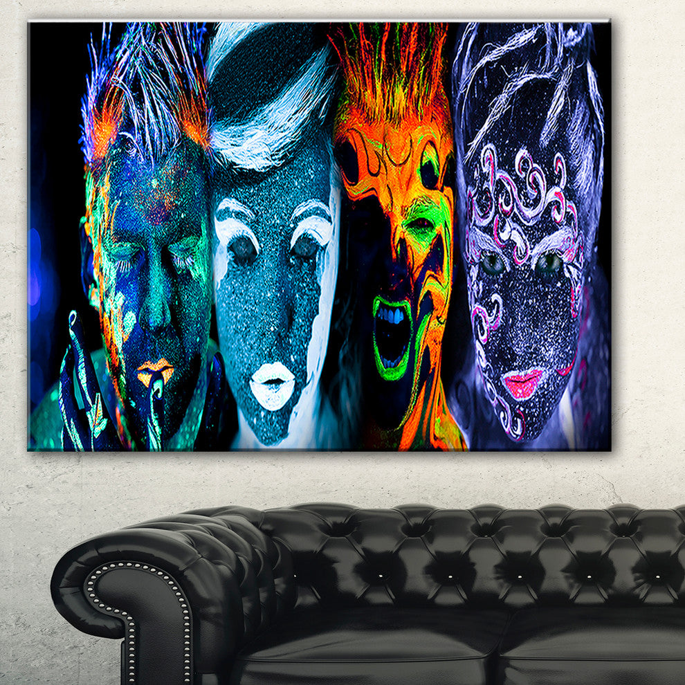 "Earth Fire Air and Water" Canvas Print