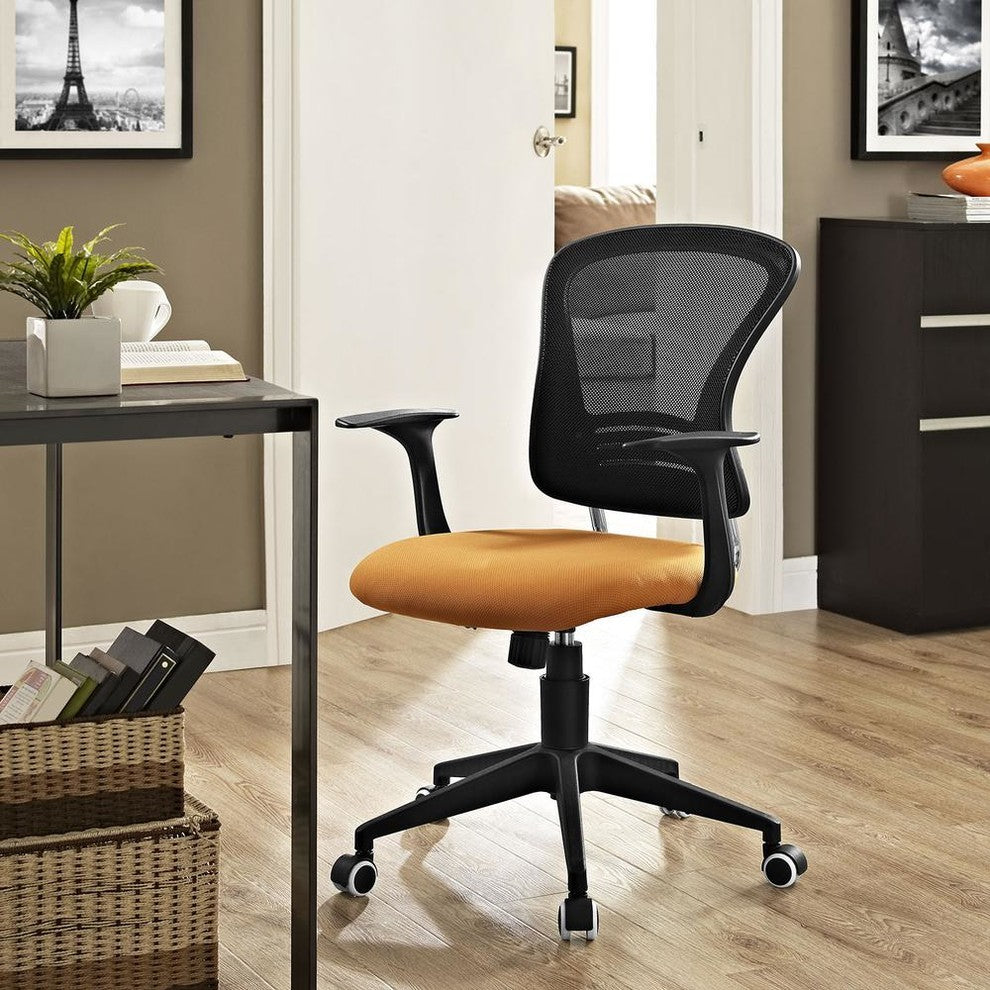 Orange Poise Office Chair