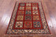 3' 4" X 4' 9" Persian Garden Design Hand-Knotted Rug Q10674