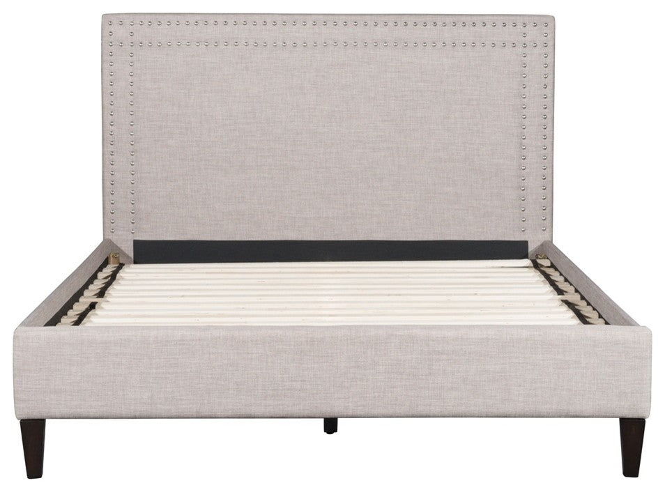 Renaissance Queen Bed Dove Gray