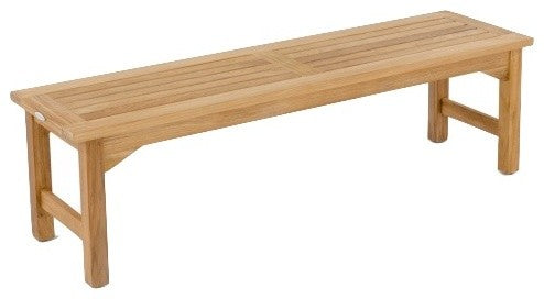 5' Backless Bench, No Cushion