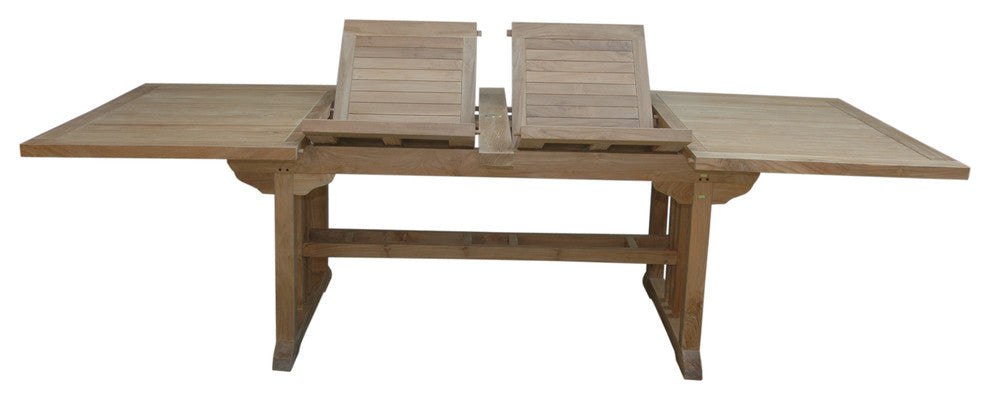 Sahara 106" Rectangular Double Ext. Table