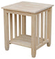Mission Tall End Table