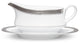 Noritake Crestwood Platinum Gravy Boat & Stand