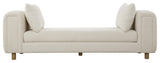 Uttermost Repose Oversized Ivory Bench