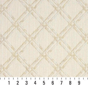 Beige Diamonds Upholstery Fabric By The Yard