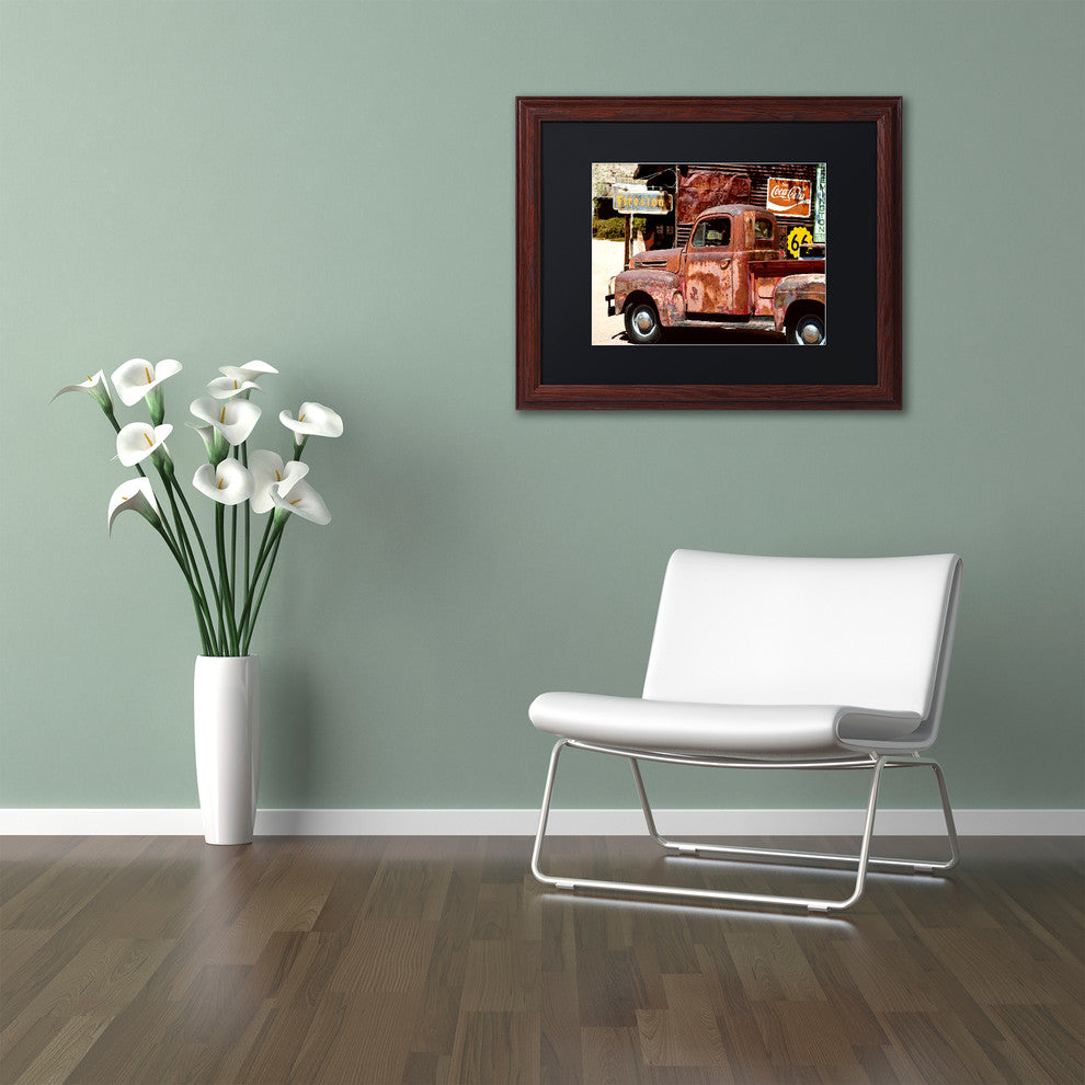Philippe Hugonnard 'US Truck' Matted Framed Art, 16x20