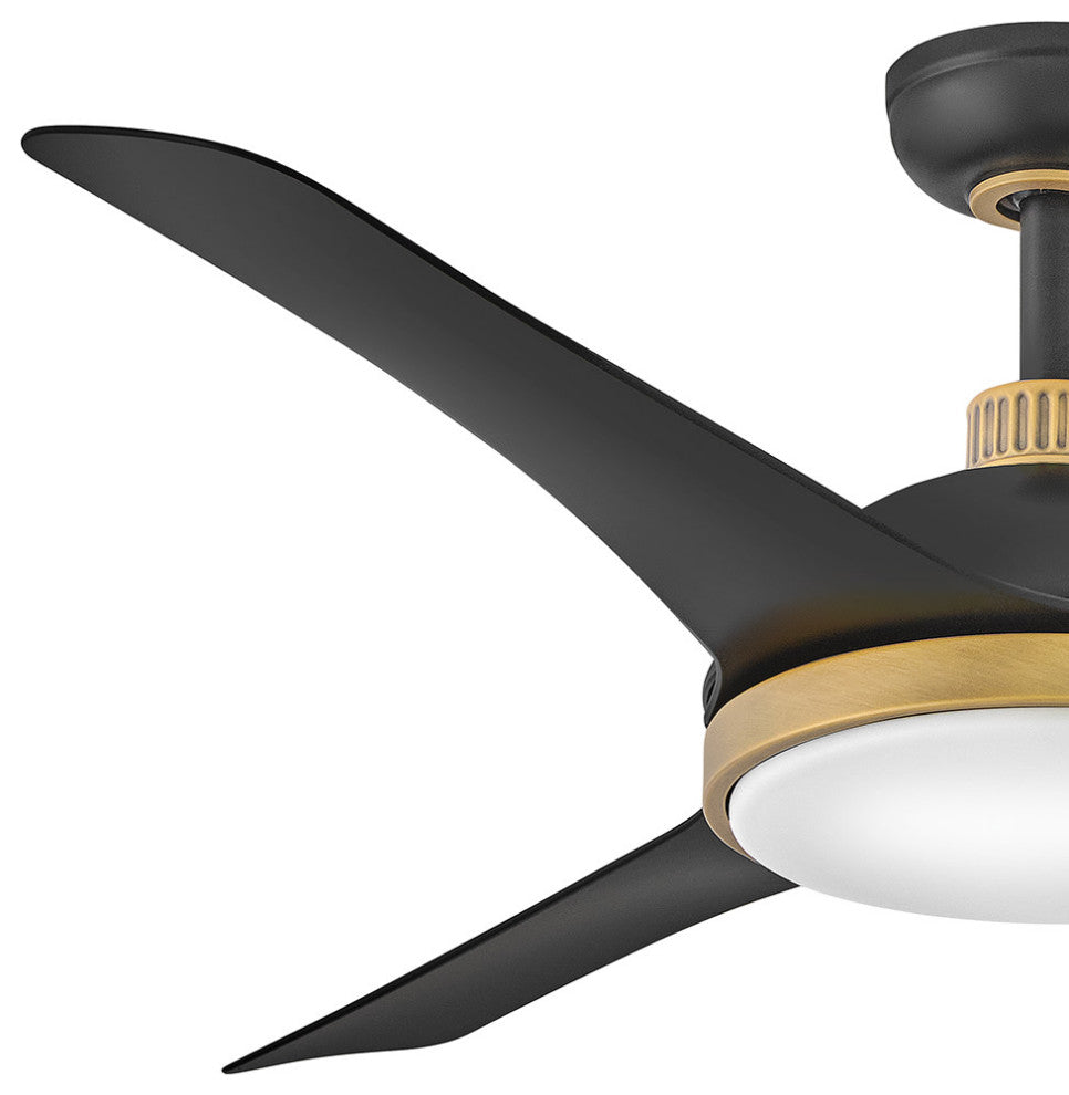 Hinkley Alba 56" Led Smart Fan, Matte Black