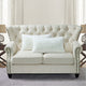 Heavy Faux Fur Throw Pillow Covers 2pcs Set, Bright White, 14''x26''