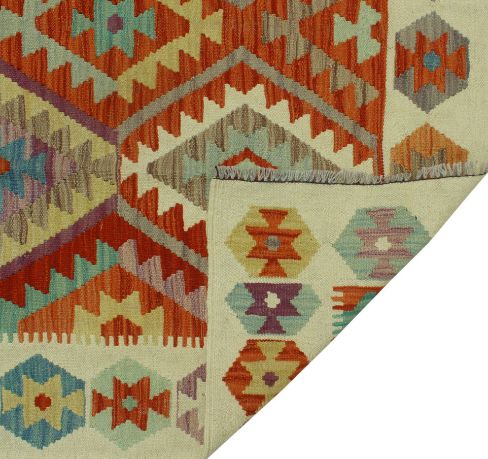 Sangat Kilim Ayobami Rust Rug