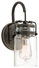 Wall Sconce 1-Light, Olde Bronze