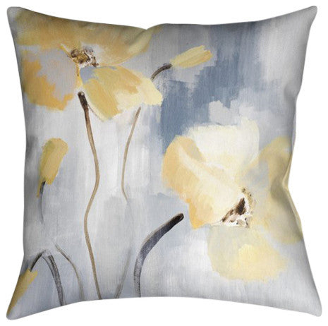 Laural Home Blossom Beguile 18" X 18" Indoor Decorative Pillow