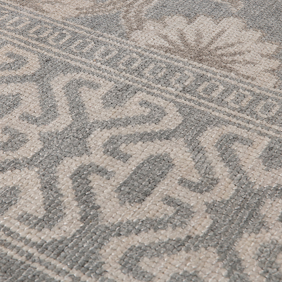 Empress Turley Area Rug, Gray, 2' x 3', Bordered