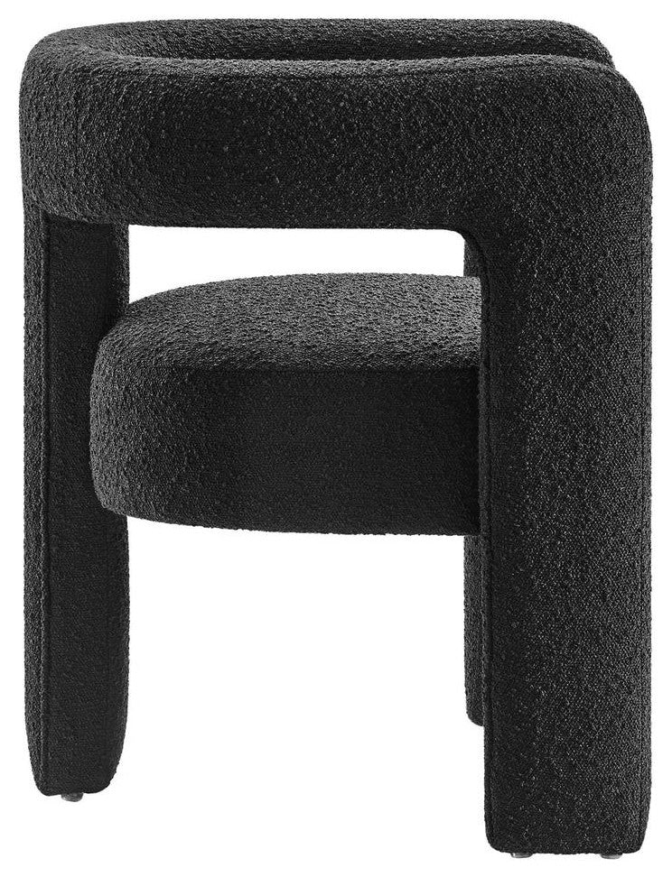 Kayla Boucle Upholstered Armchair