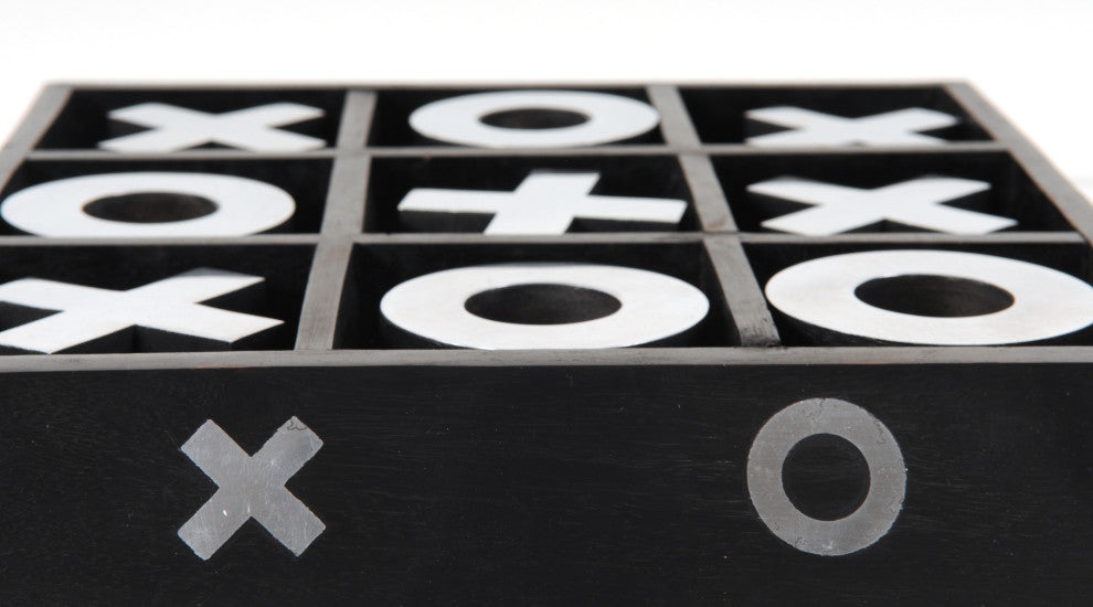 Wooden/ Aluminium X-O Game