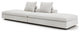 Lucerne Modular Chaise, Ashen Fabric, Ashen Fabric, Set05-2pc