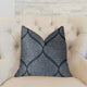 Pitaya Blue and White Luxury Throw Pillow, 26"x26"