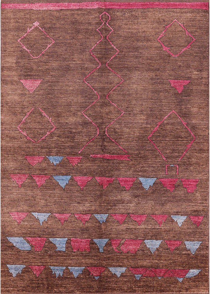 Ahgly Company Indoor Rectangle Mid-Century Modern Area Rugs, 2' x 5'