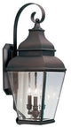 Exeter Outdoor Wall Lantern, Bronze
