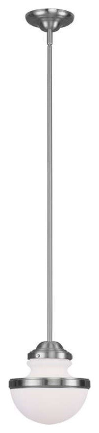 Oldwick Pendant, Brushed Nickel