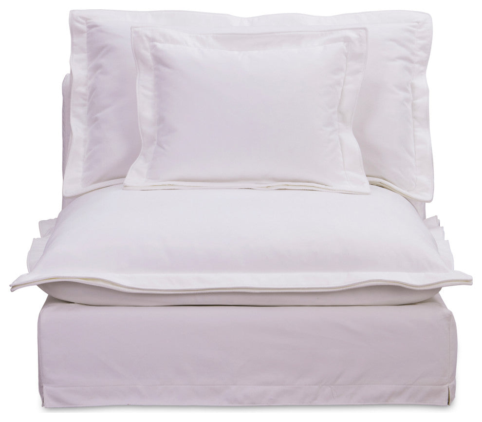 Olivia Slipper Chair White