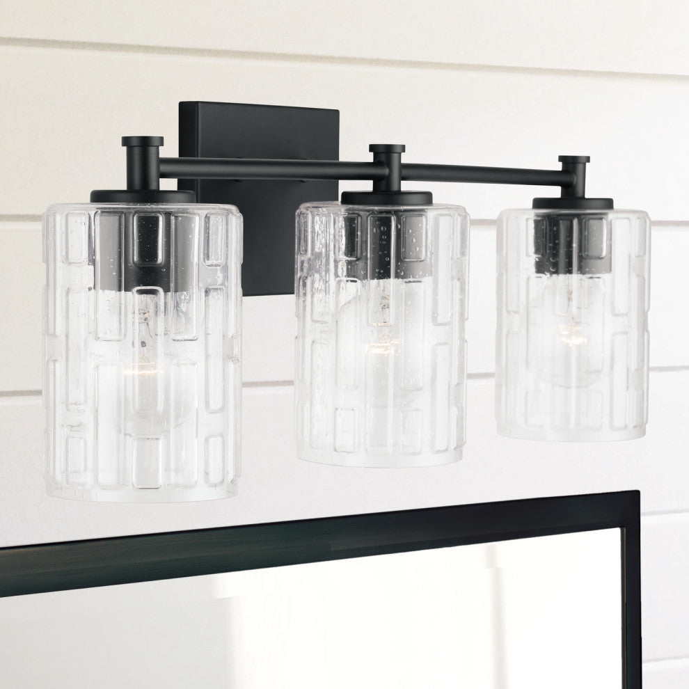 Capital Lighting 138331-491 Emerson 3 Light 23"W Bathroom Vanity - Aged Brass