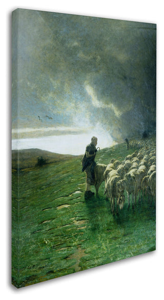 'After Storm' Canvas Art by Giovanni Segantini