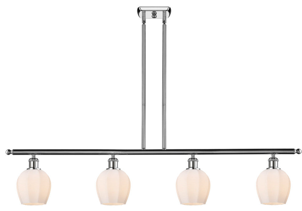 Innovations 516-4I-PC-G461-6 4 Light 48" Island Light, Polished Chrome