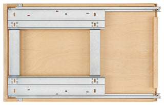 Wood Base Cabinet Pull Out Drawers With Soft Close, 11"Wx22"D
