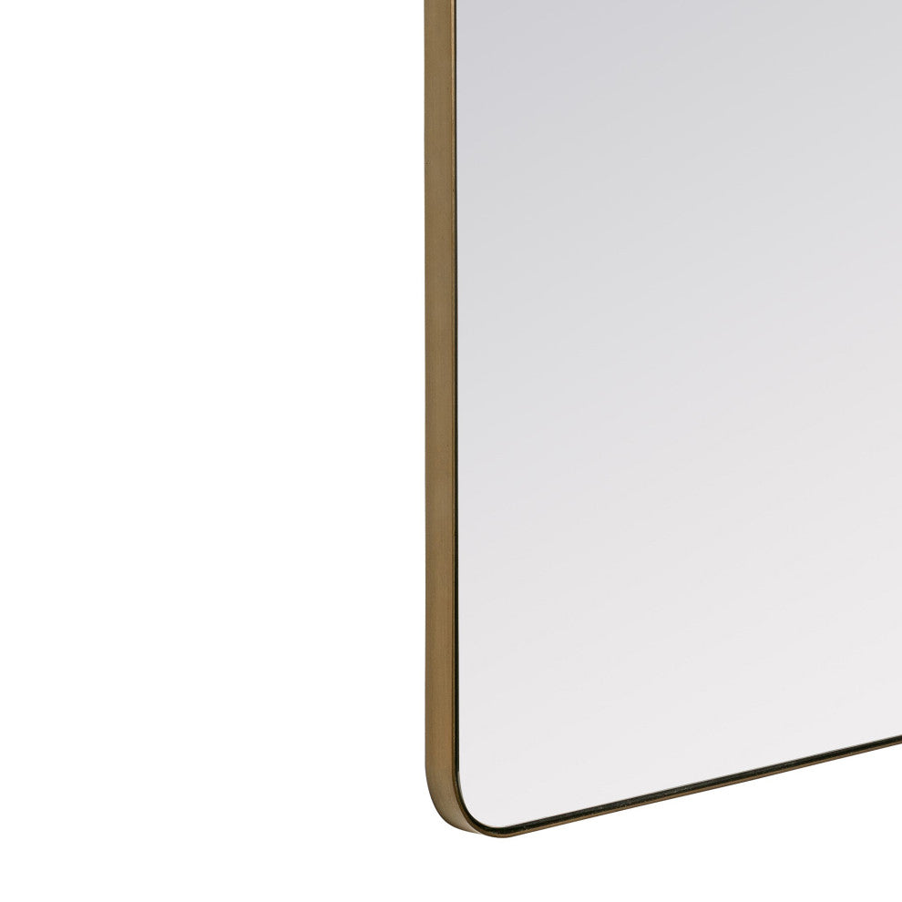 Somerset Gold Metal Mirror