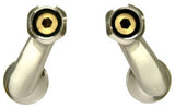 Elements Of Design DS3SE Solid Brass Swivel Elbows - Satin Nickel
