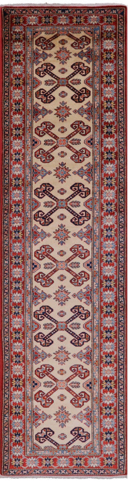 2' 8" X 10' 3" Runner Shirvan Super Kazak Handmade Wool Rug Q6555