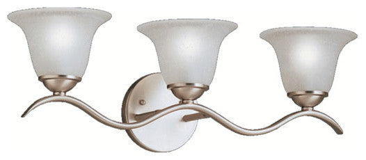 Bath 3-Light, Brushed Nickel