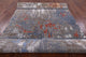 Wool and Silk Modern Hand-Knotted Rug 6' 0" X 9' 2"- Q6858