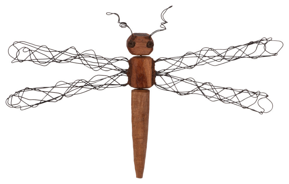 Wire Wing Dragonfly, 16x1x10"h