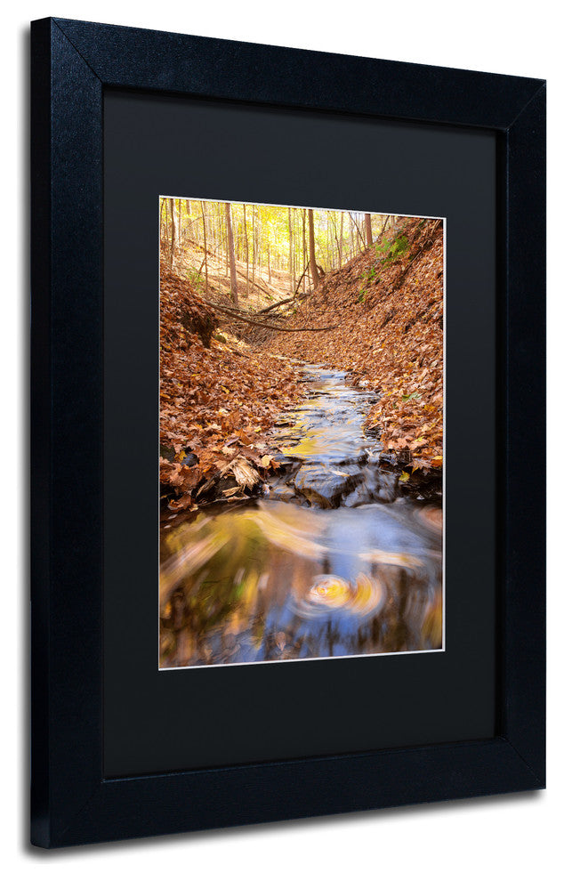 Jason Shaffer ''Secret Spot'' Matted Framed Art, Black Frame, Black Mat, 11x14