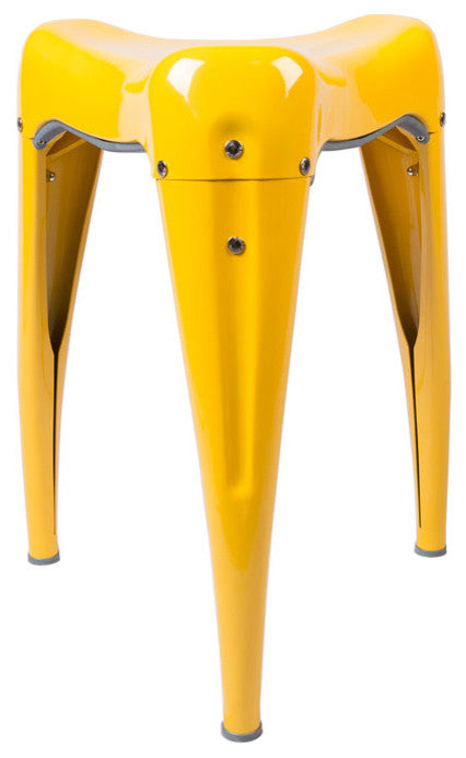 Wisdom Tooth Stool, Yellow