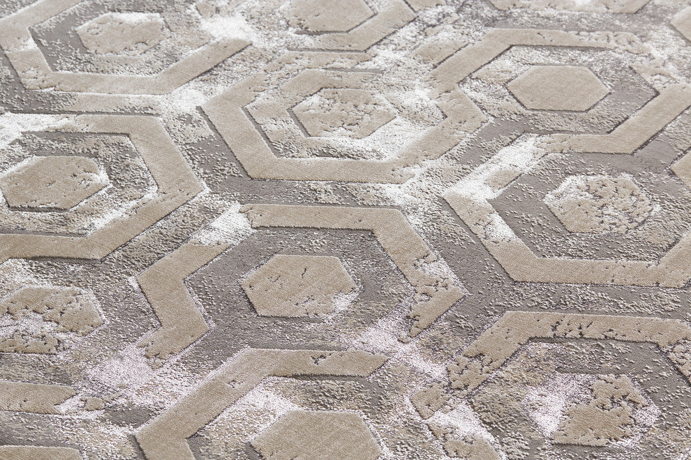 Weave & Wander Orin Beige/Gray 10'x13'2" Rug