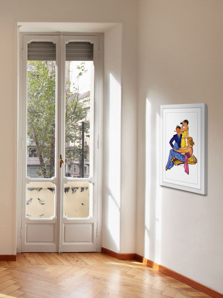 "The Good Life" Framed Painting Print