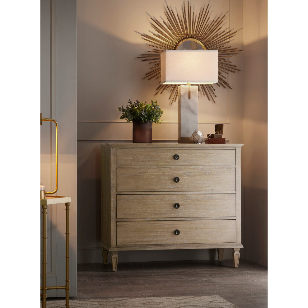 Madison Park Signature Victoria Nightstand, 4-Drawer Dresser