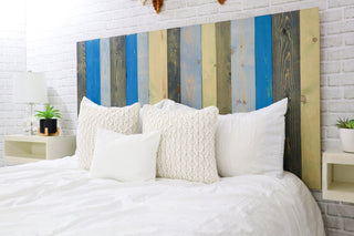 Handcrafted Headboard, Hanger Style, Winter Mix, Twin