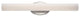 Modern Forms Loft LED Bath and Wall Light, Brushed Nickel, 24"