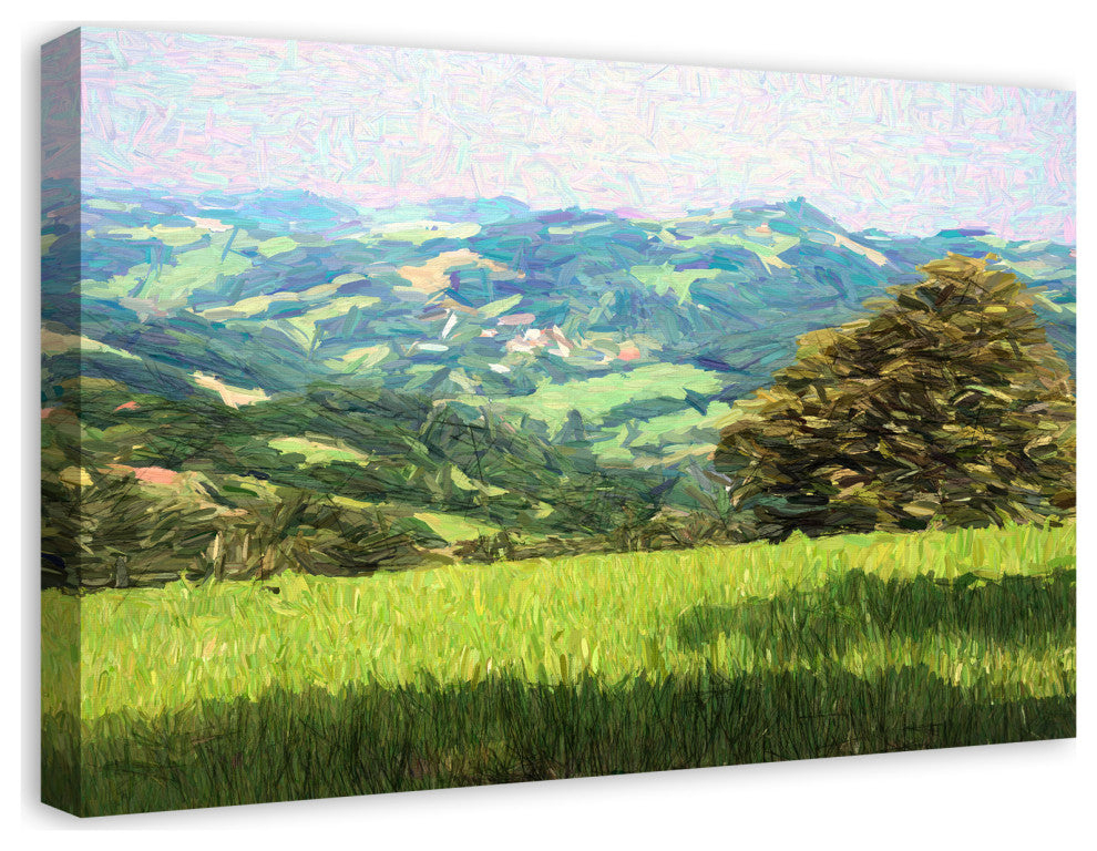 Mountain Field 30x20 Canvas